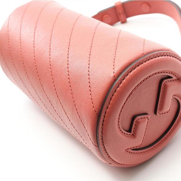 GUCCI Pink Leather Shoulder Bag - Picture 6 of 6